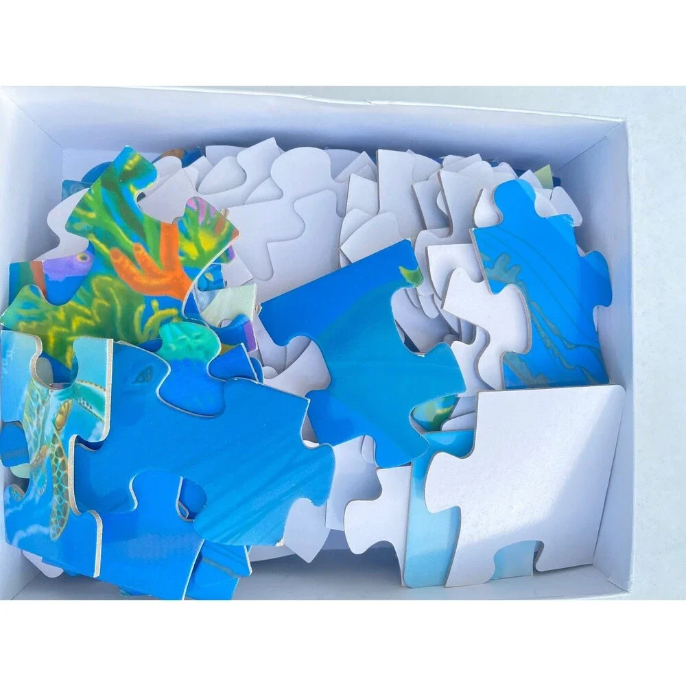 Melissa & Doug Under The Sea - 100 Piece Floor Kids Puzzle 50.5x18.5